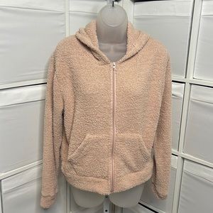 Kimberly pink hoodie zip up 💞 so soft and stretchy 🫶🏻